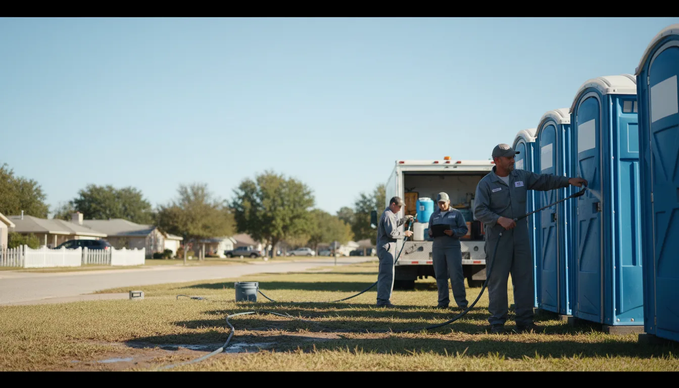 Long-Term Portable Toilet Rental in Hilliard, OH near me